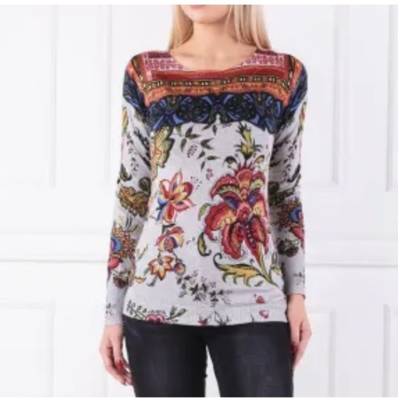 📍 DESIGUAL Pattern sweater size XS - Picture 10 of 10
